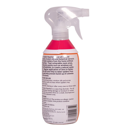 4x Zero In Spider Repellent Spray Ready To Use Fresh Mint 500ml 2