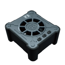 Ventilateur de refroidissement UV F3 6 W, kit d'évacuation de fumée à dissipation rapide de la chaleur