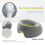 Face Down Pillow Massage Pillow for Bed Headrest Prone Down Sleeping 4