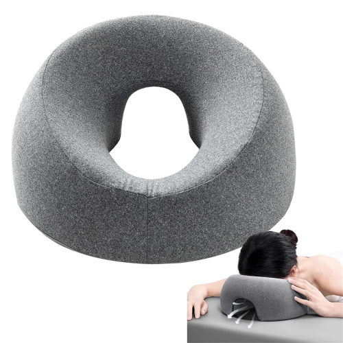 Face Down Pillow Massage Pillow for Bed Headrest Prone Down Sleeping 1