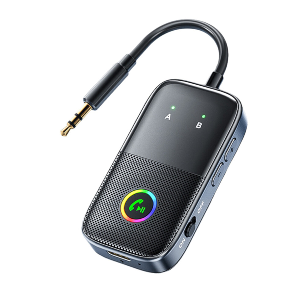 Ricevitore Trasmettitore Bluetooth 5.4 Ricevitore Audio Aux Da 3,5 Mm Rgb