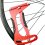 Μετρητής τάσης ακτίνων ποδηλάτου Ομάδα τροχών ποδηλάτου βουνού Κόκκινο 2
