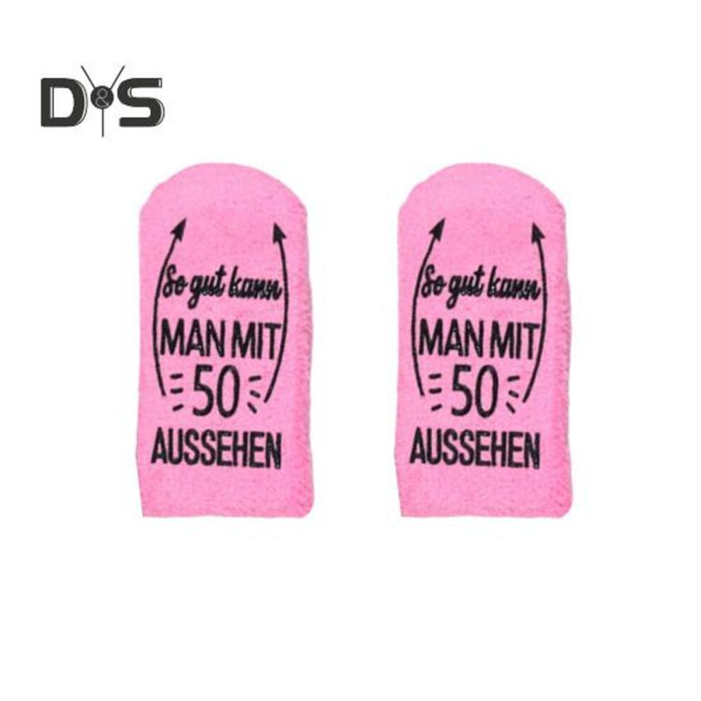 (as the picture, B) 1 Pair Women Winter Socks Letter Print Mid-tube Thick Coral Fleece Keep Warm Floor Socks Anti-slip Knitted Daily Wear Sport Socks