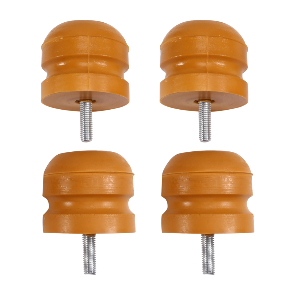 4 Pezzi Di Blocco Tampone In Gomma Per Sospensione Dell'armadio Del Camion 1923654 Per