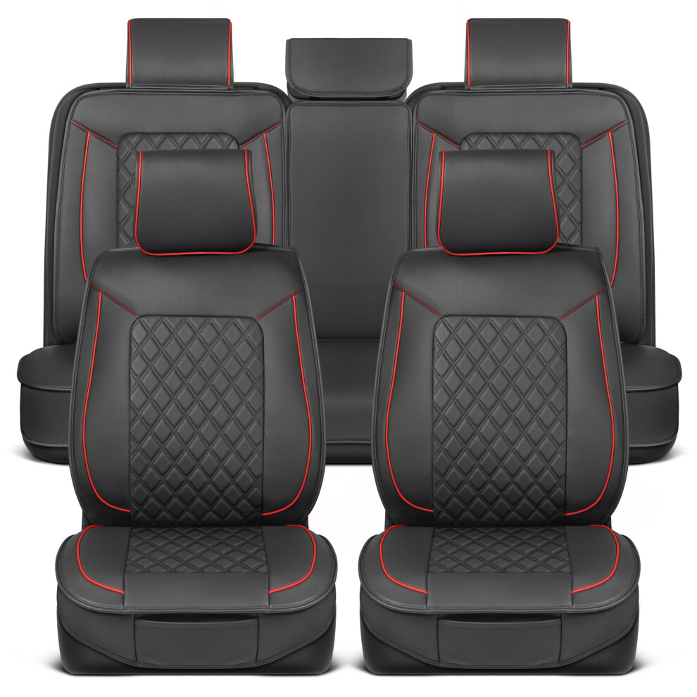 Coprisedili Motorbox Prestige Premium Coprisedili Per Auto Semi-Personalizzati Set Completo Coprisedili Per Interni Auto Per Auto, Camion, Furgon-image