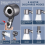 Ion Drops High Pressure Shower Head,Filtered Showerhead 2