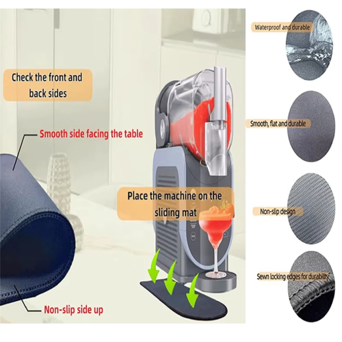 Συρόμενο μαξιλάρι για μηχανή slushie FS301 FS300 Γρήγορη ολίσθηση 2