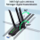 Κάρτα δικτύου WiFi 900Mbps 2.4G/5Ghz Bluetooth 5.4 Wi-Fi για υπολογιστή/φορητό υπολογιστή 2