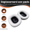 Earmuffs for G PRO X 2nd Earphone Creamy-White 2