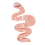 Κλιπ Smile Face Pink Worm Hair Claw για γυναίκες και κορίτσια 1