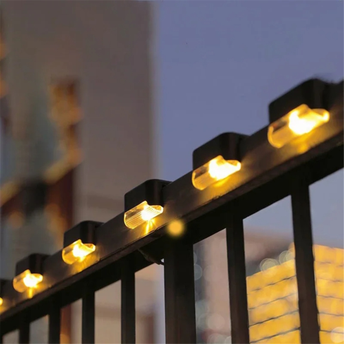 Solar Deck Light Waterproof Solar Power Garden Lamps Fence Light 2
