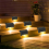 Solar Deck Light Waterproof Solar Power Garden Lamps Fence Light 4