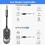 Wireless Audio Transmitter for Headphones 3.5mm Audio Jack Adapter 2