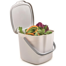 Snips Contenitore per Compostaggio Rifiuti Alimentari con Coperchio e Maniglia Contenitore per Compostaggio da 3L per Cucina Contenitore per Rifi