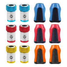 Set di 6 supporti per anelli a vite con 6 magnetizzatori,