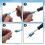 6pcs Screw Ring Holder Set with 6pcs Magnetizer, 5