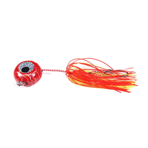 Sinking Metal Jig mit Gummirock zum Meeresangeln, Jigging-Köder