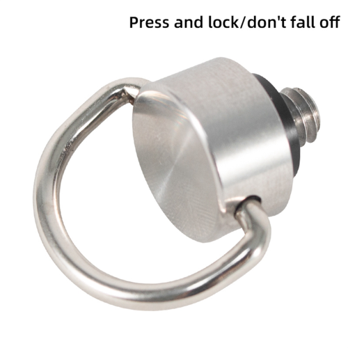 Dslr 1/4 strap camera screw with d ring mount 2