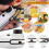 Mini thermoscelleuse rechargeable 2 en 1 pour sacs, noire 2
