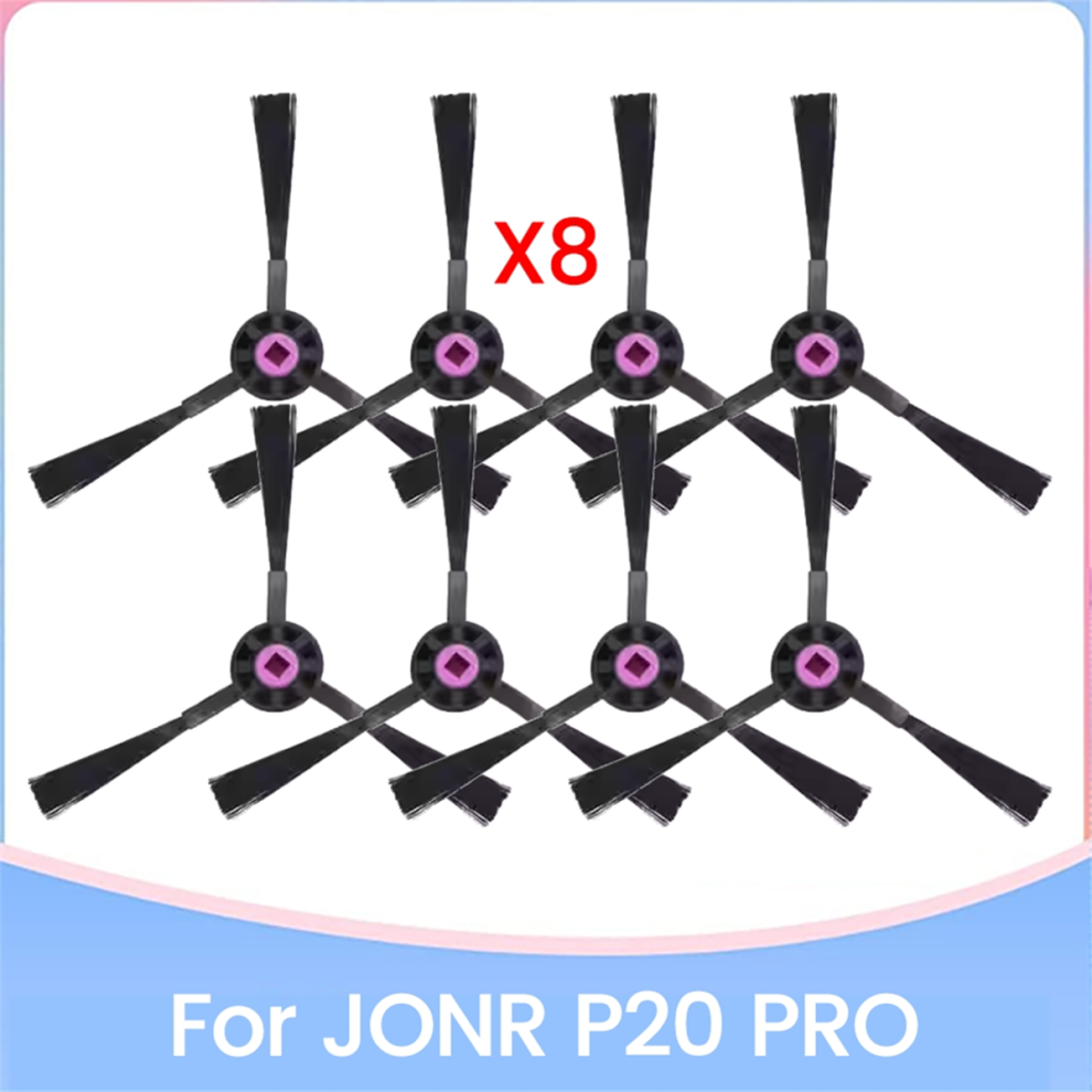 Lot de 8 brosses latérales de rechange pour aspirateur P20 PRO