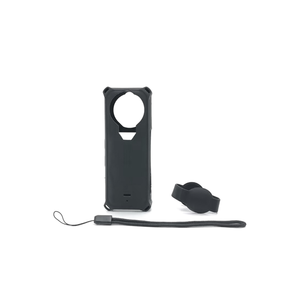 Silikon-SchutzhüLle FüR X5-Kamera, Kratzfest, Schwarz-image