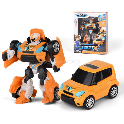6stks/set 2023 Corée Speelgoed Polis Robocars Transformatie Robot Poli