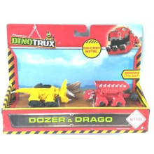(12) Met originele doos Dinotrux Dinosaur Truck Afneembare Dinosaurus Speelgoedauto Minimalistische