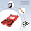 TU-15B Pressure Gauge Engine Compression Tester Set Kit 5