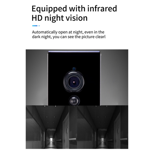 Tuya Smart Home Doorbell Camera WiFi Video Intercom Black(EU) 1