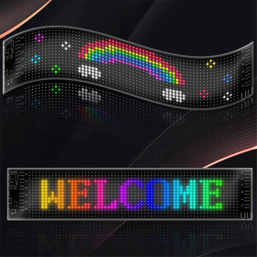 Placa de LED programável, placa de LED para loja, placa de exibição digital flexível, B 2