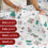 Lençóis de Natal Duplos - Conjunto de Lençóis de 4 Peças com Bolso Profundo - Macios e Sem Rugas 5