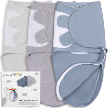 Mama Cheetah Baby Swaddle Blanket with Zipper  Newborn Swaddle Sack  Baby Swaddles Sleep Sack 3-6 Months  Baby Swaddle Wrap with Easy Change Zipper fo