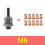 Adaptateur pour riveteuse manuelle, 11 pièces, M6 2