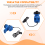 Power Drill Bit Sharpener for 1/8in-15/32in 3-12mm EU Plug 6