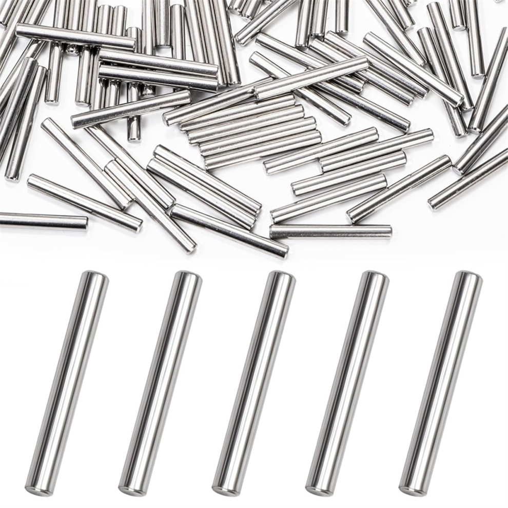 100Pcs Stainless Steel Dowels, 5Mm X 40Mm 4852268467103