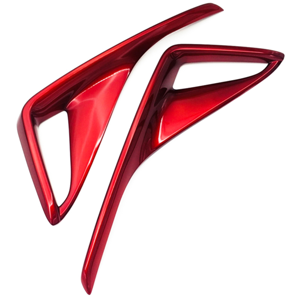 2Pcs Car Rear Fog Trim Tail Lamp Frame Cover For Red/Light 4852268468834