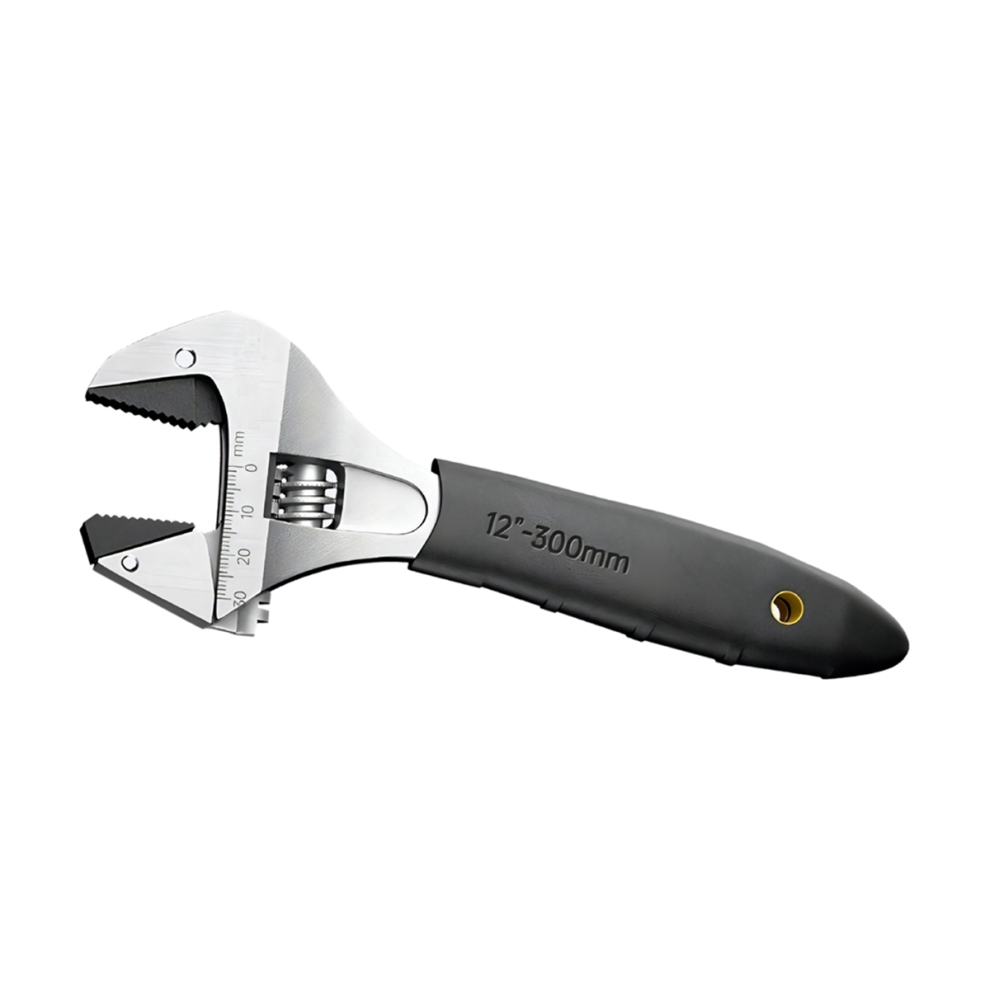 Ratchet Adjustable Wrench Self-Tightening Adjustable Wrench 12 Inches 4852268470165