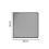 Refrigerator Floor Protector,Mini Silicone Mat,Fridge Under Mat,Gray 5