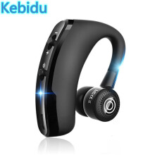 Draadloze stereo hoofdtelefoon met één oor V9 Bluetooth headset Bluetooth hands-in autokit met microfoon