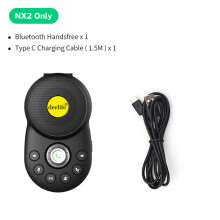 (Nx2) Deelife Handsfree Auto Bluetooth Handsfree Kit voor Auto Speaker Phone BT 5.0 Handsfree Carkit