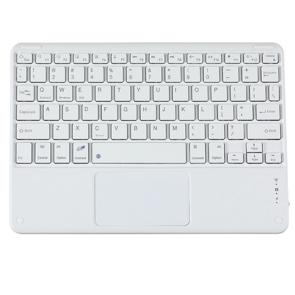 Wireless Keyboard Bluetooth Keyboard For Pc Tablet Gaming White 4852268473722