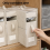Bed Sheet Storage Box Clothing Sheet Organizer Wardrobe Gray 4