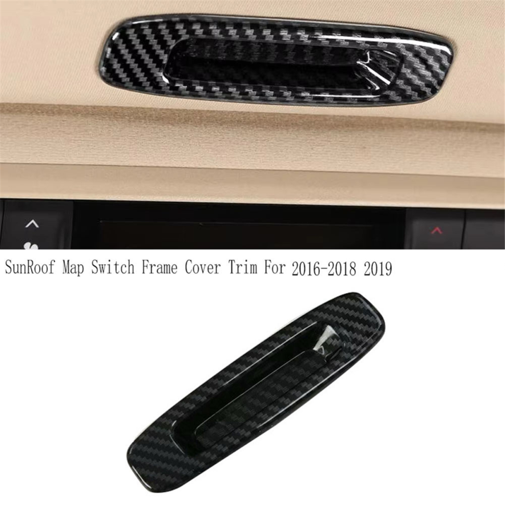 For Car Roof Skylights Sunroof Map Switch Frame Carbon Fiber 4852268475825