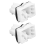 4Pcs Rear Seat Buckle 1609267180 for 2