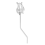 Pupitre portable pour saxophone (version courte) Argent 7