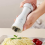 Salt & Pepper Grinder Set, Imitation Marble Refillable Mills, 2Pcs 4