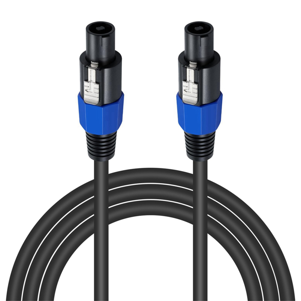Speakon-Kabel, 1,8 M, Professionelles 18-Gauge-Audiokabel, Stecker Auf Stecker-image