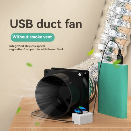 USB-Geschwindigkeitsregelungslüfter Rauchabsaugungslüfter 1