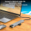 USB-C Hub with Ethernet, 4K HD, USB 3.0, SD Card Reader 4