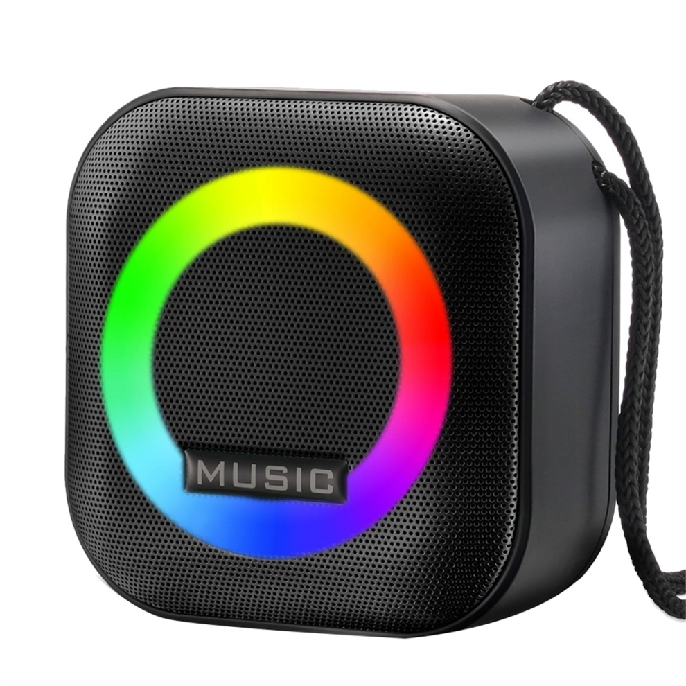 Portable Bluetooth Speaker Rgb Colorful Waterproof Speaker Light 4852268480591